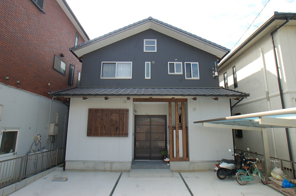 通り庭のような土間のある家