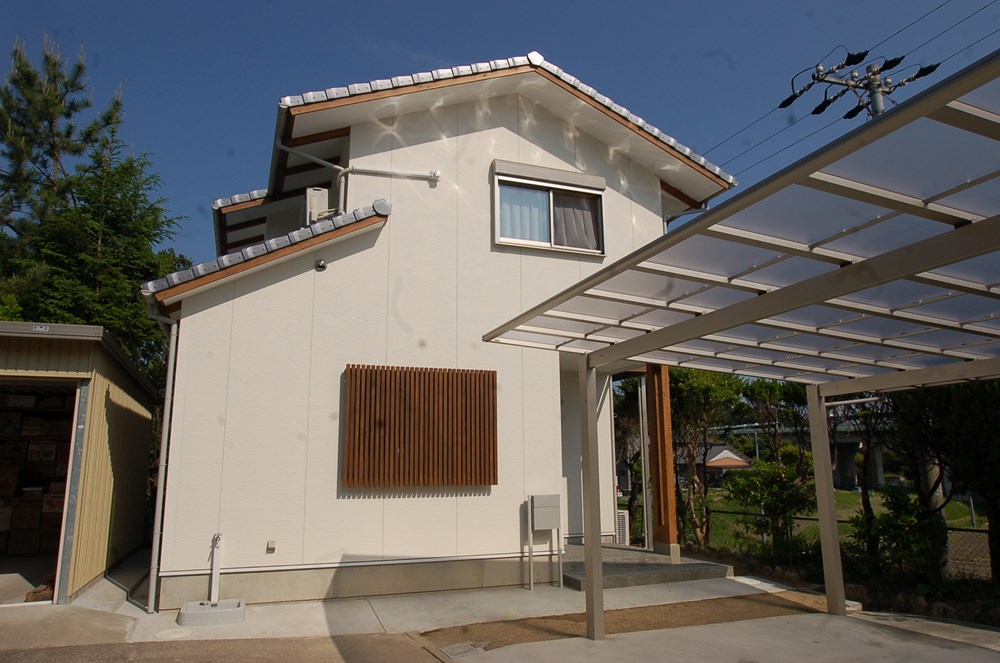 土間を自然が通り抜ける家