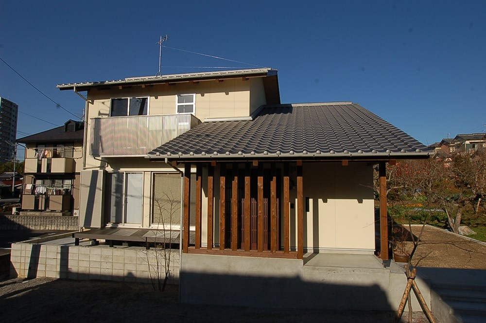 猫と暮らす木の家