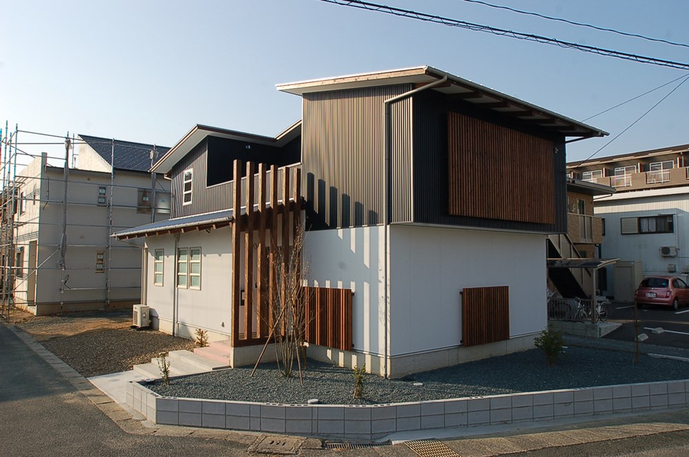 街角をデザインする家