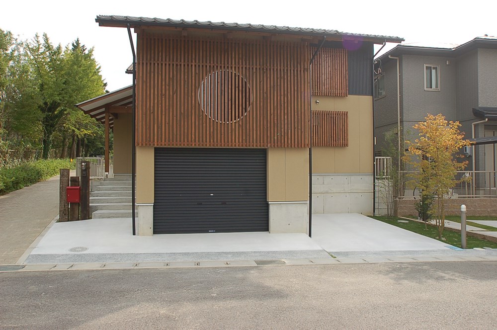 京の町家をデザインした家