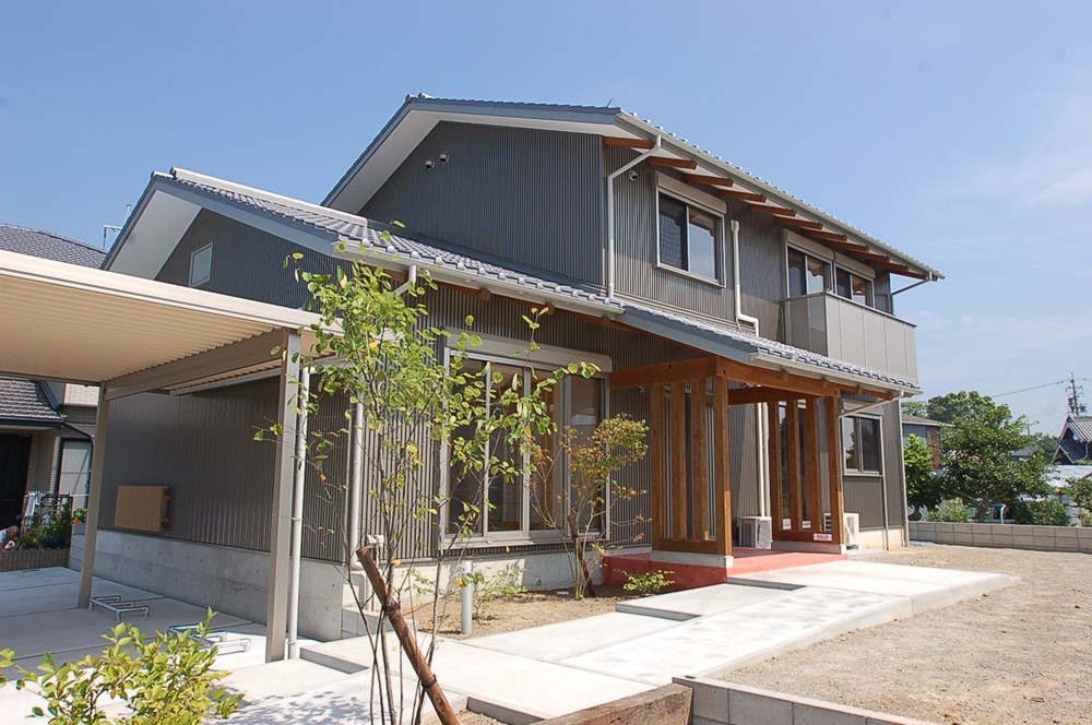 大黒柱を家族で楽しむ家