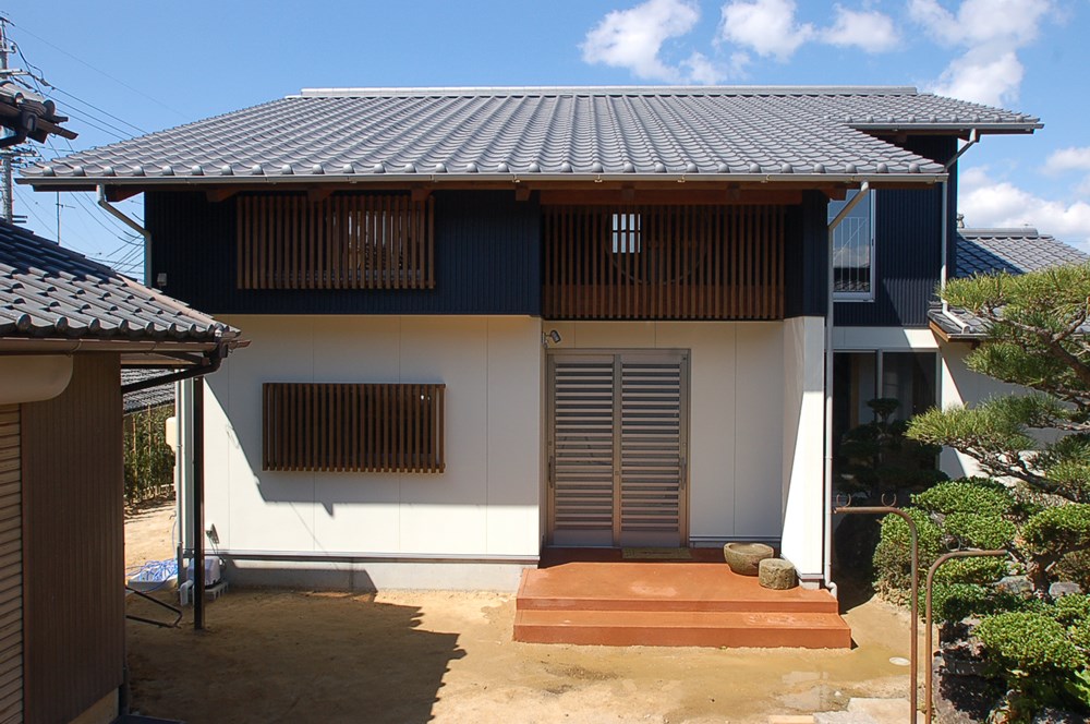日本茶の味と香りが似合う家