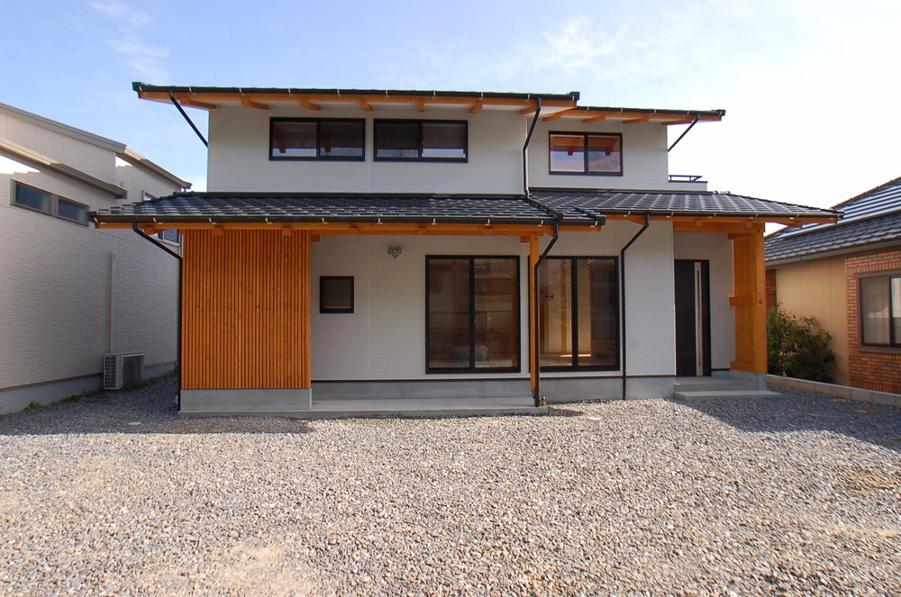 和洋折衷のオシャレな家